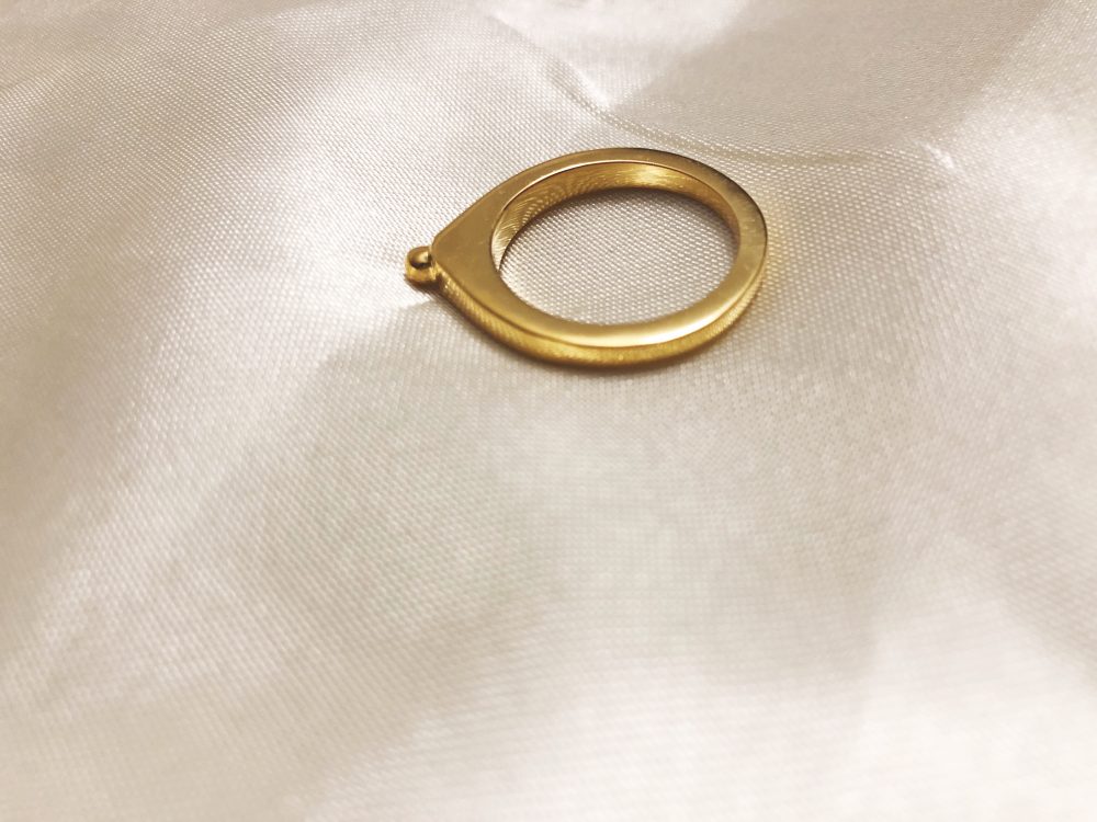 gold plated handmade ring toronto